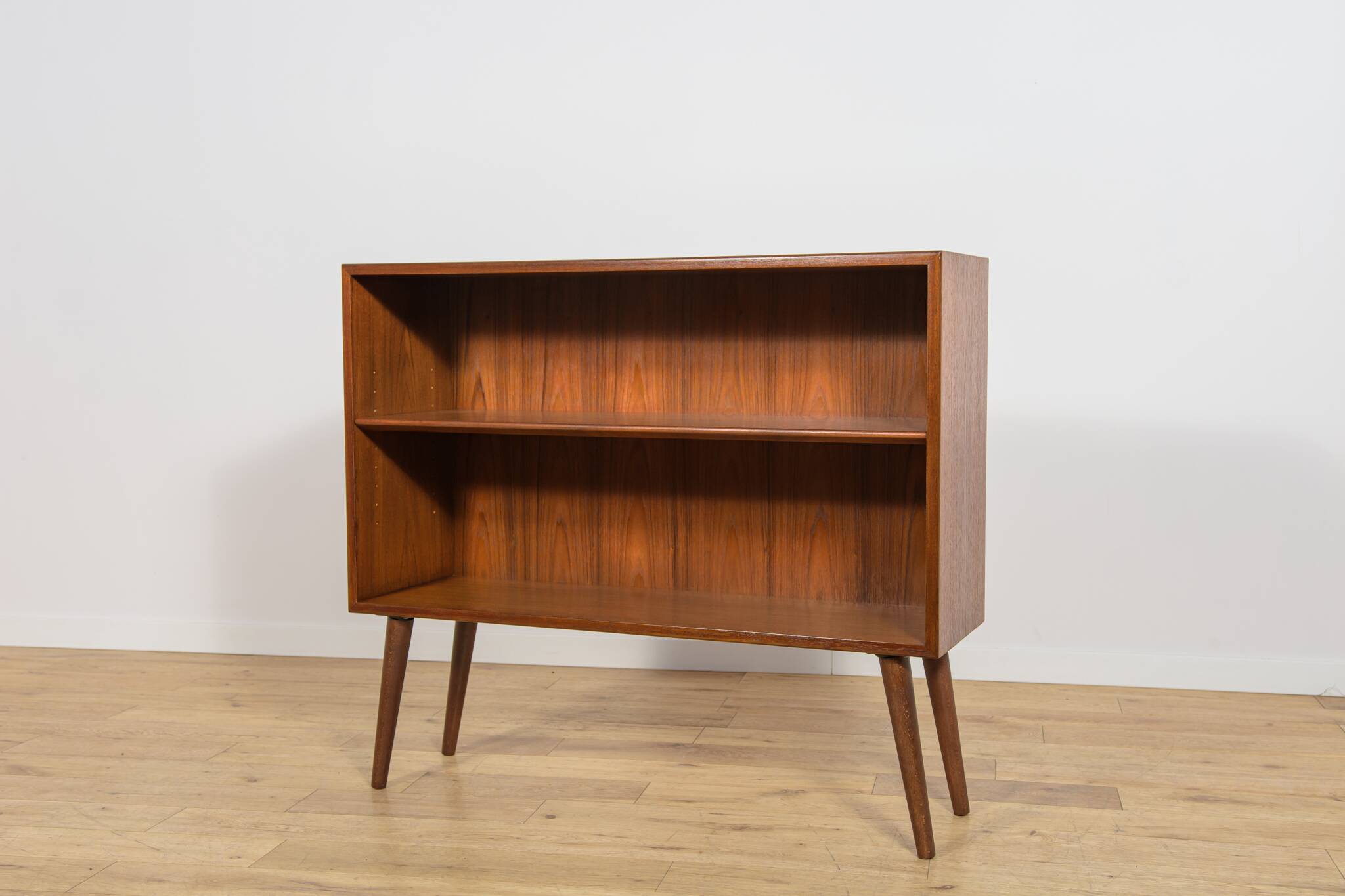 Mid-Century Teak Bookcase by Søborg Møbler, Denmark, 1960s