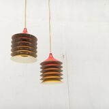Vintage Duett pendant lamps by Bent Gantzel Boysen for Ikea, set of 2