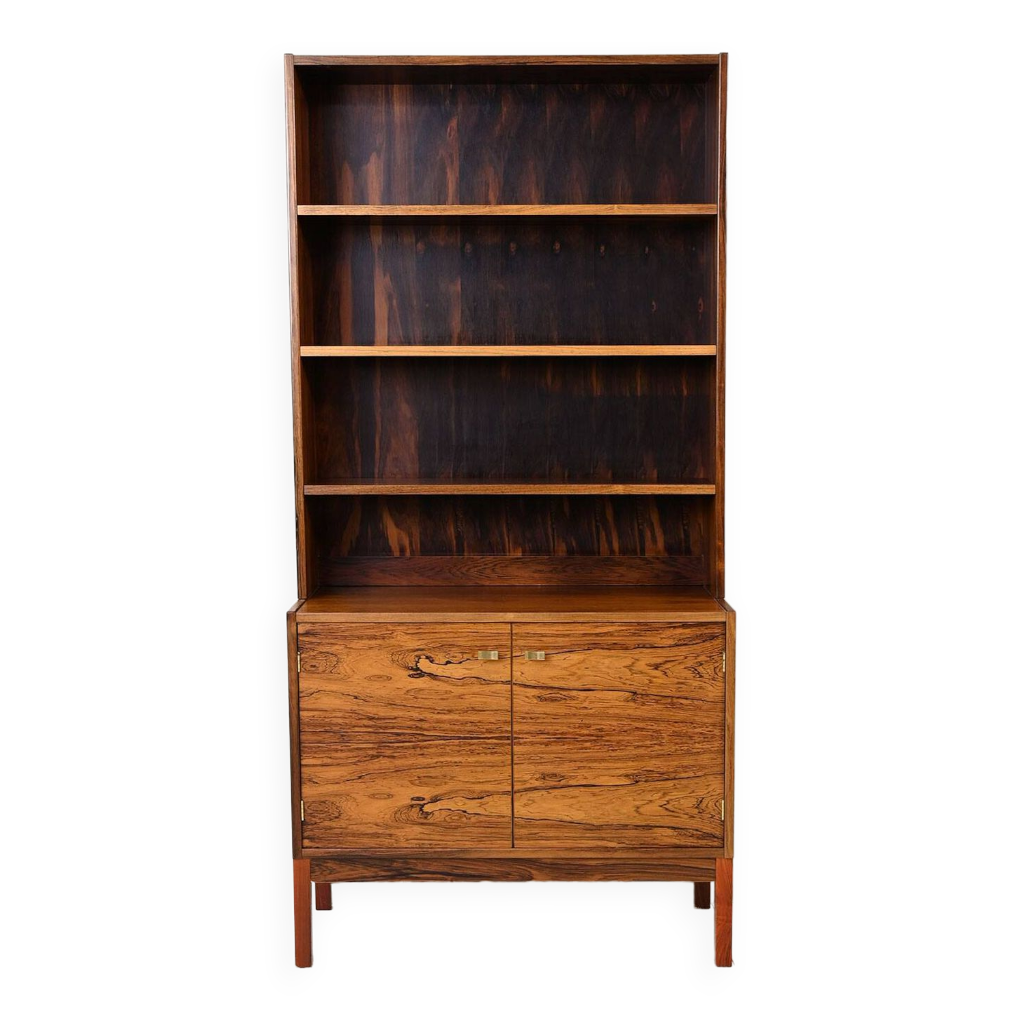 Scandinavian rosewood bookcase