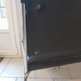 Vintage chrome desk chair Italian design