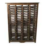 Solid wood filing cabinet