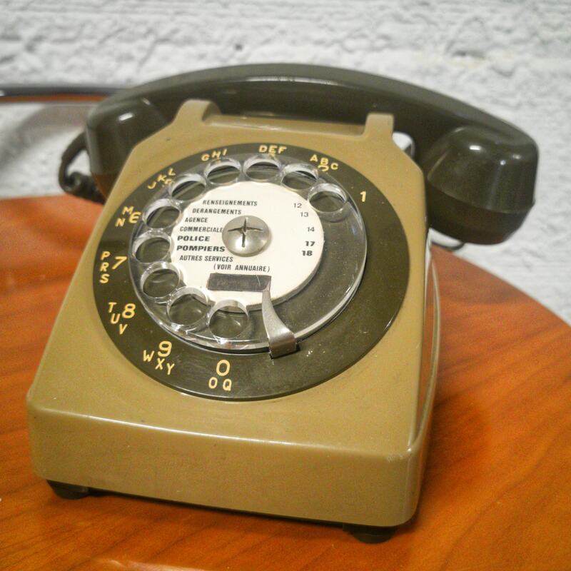 Vintage dial phone