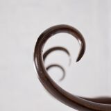 Thonet style wall-mounted coat rack.