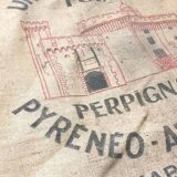 Bag burlap union perénéo ariegoise red