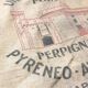 Bag burlap union perénéo ariegoise red