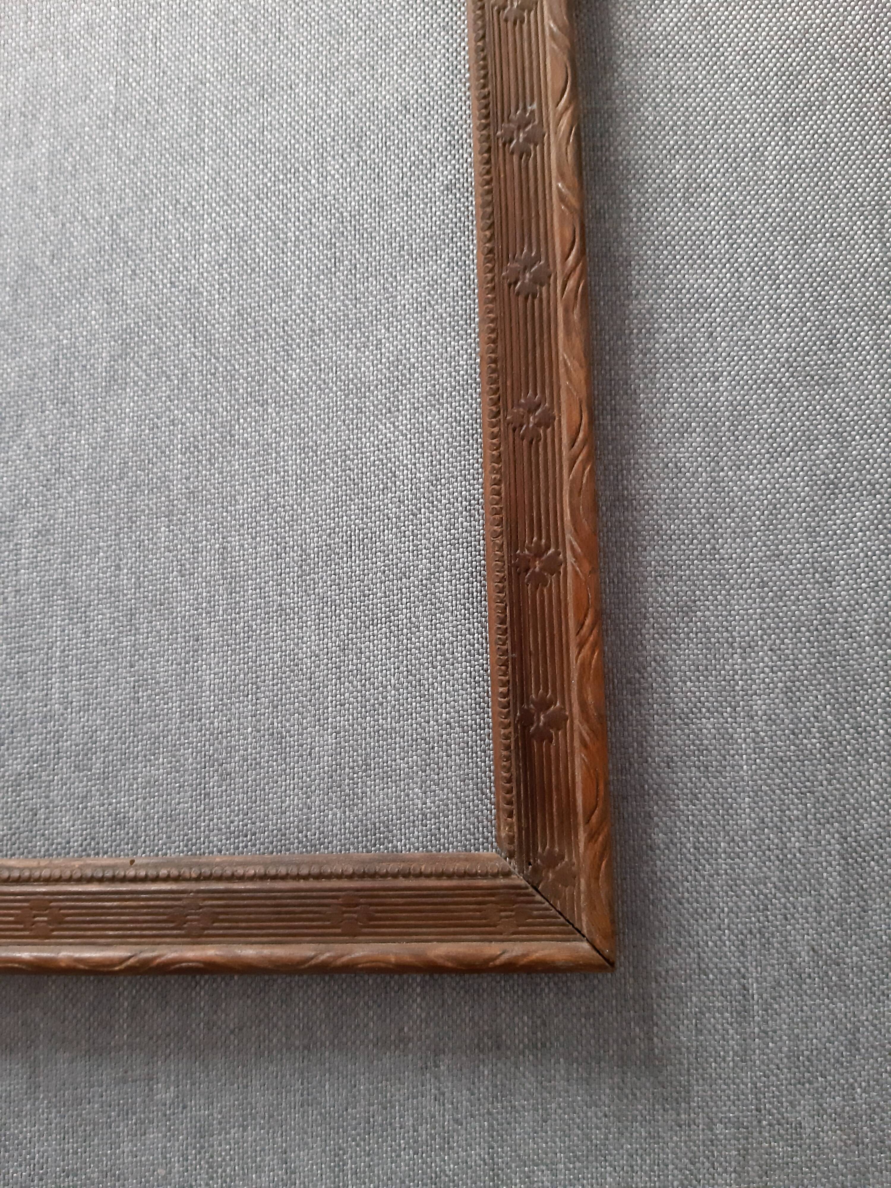 Old wood frame