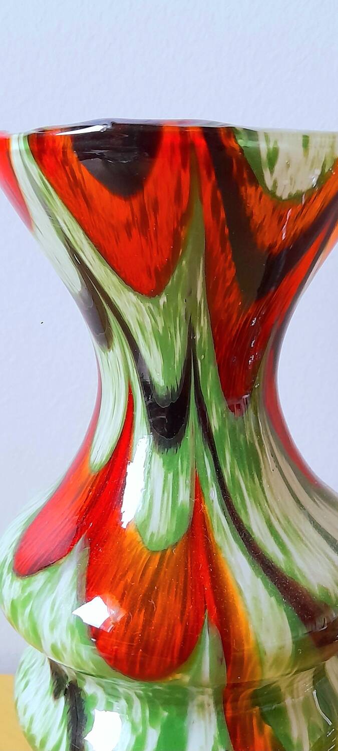 Murano glass vase, Carlo Moretti 70s