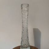 Pressed glass soliflore vase from the 70s
