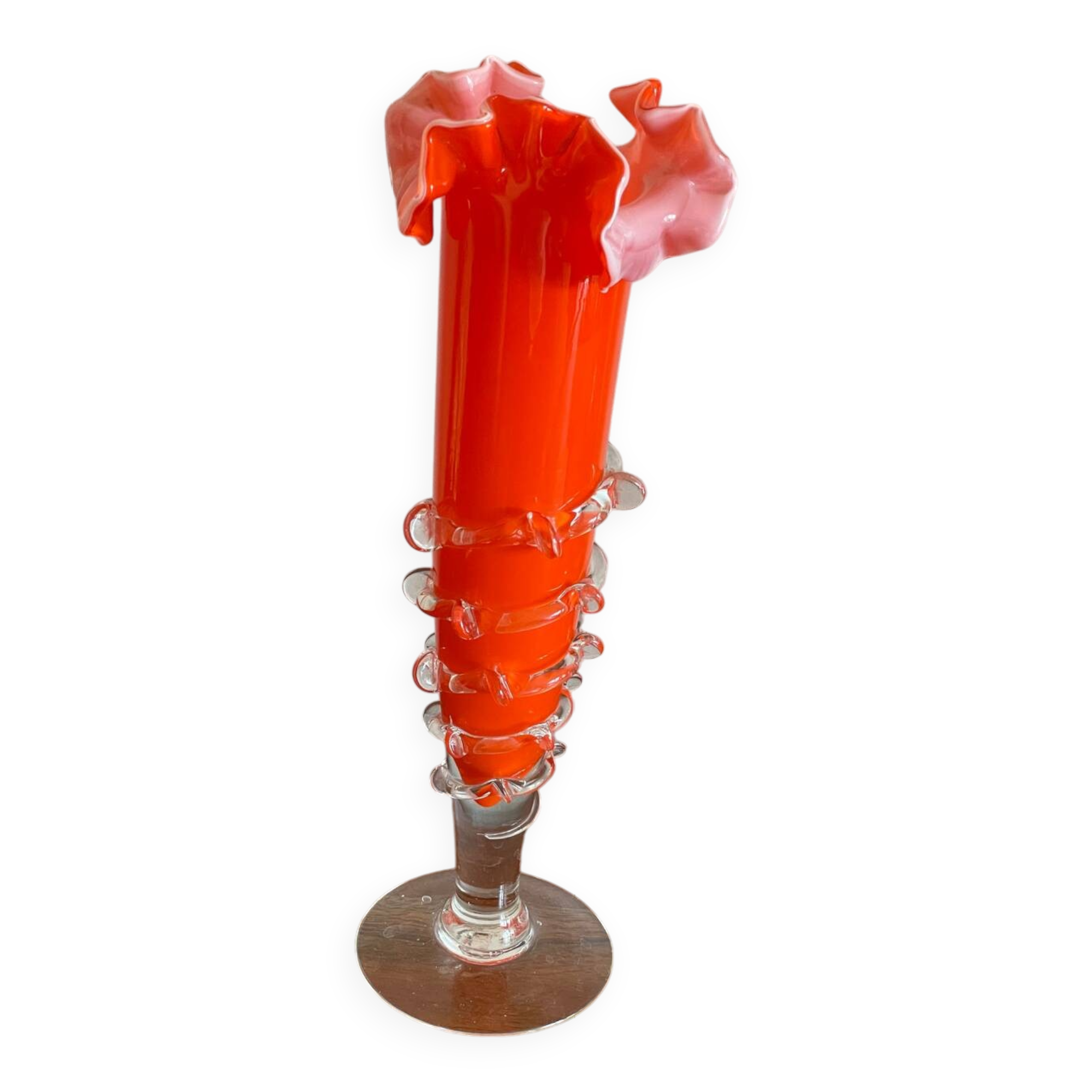 Corolla single-flower vase