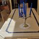 Marble dining table for 6 people.