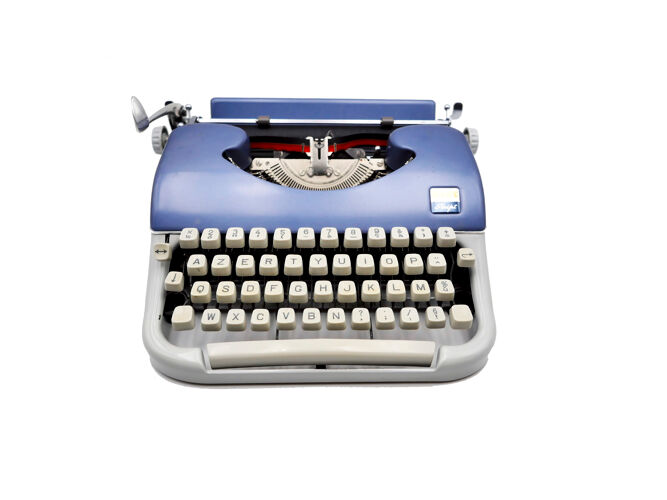 Machine à écrire japy Script vintage révisée ruban neuf