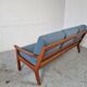 3-seater teak Scandinavian sofa by Juul Kristensen, Denmark 1970s