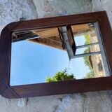 Wooden mirror 51x36cm