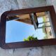 Miroir en bois 51x36cm