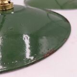 Enamelled sheet metal suspensions