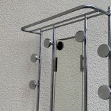 1950s chrome-plated aluminum entrance hall