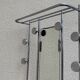 Chrome-plated aluminum entrance locker, 1950s