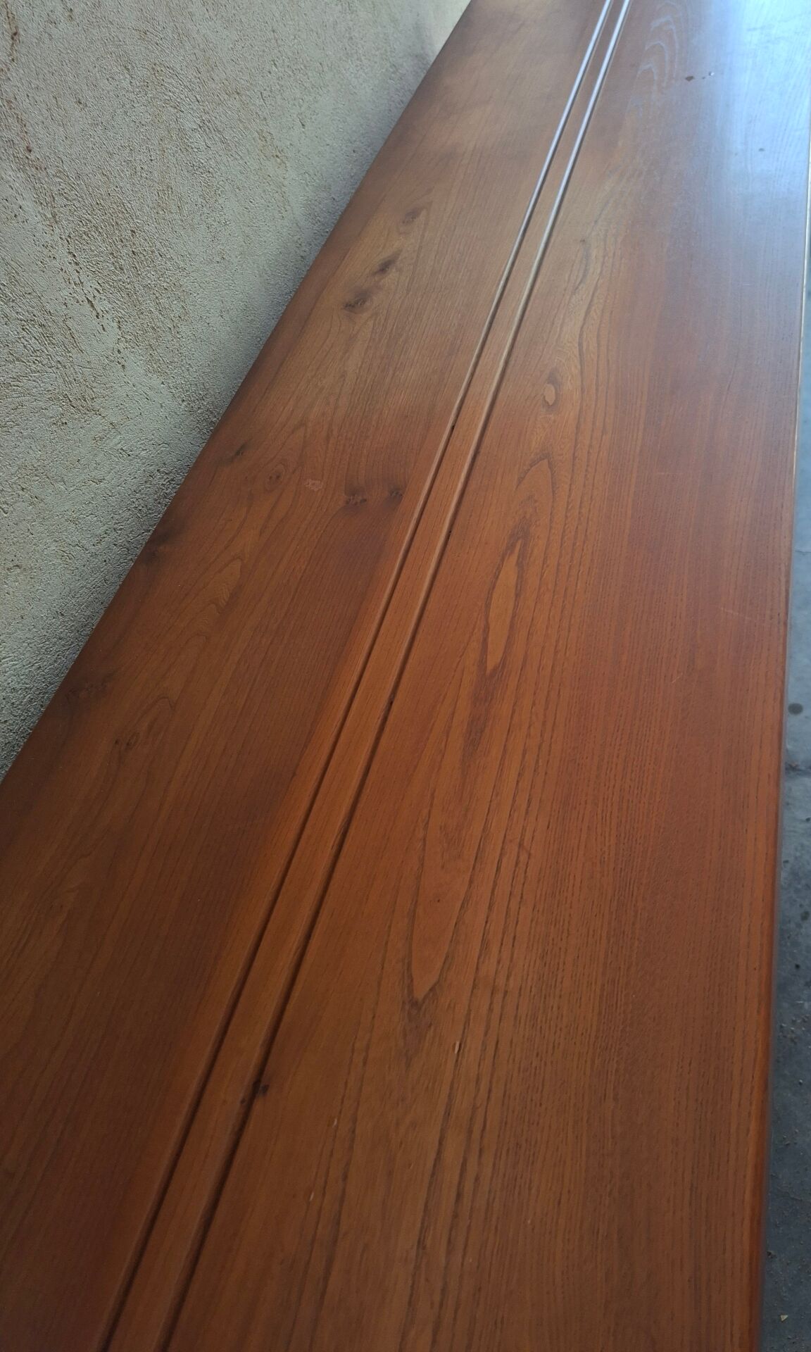 ​Enfilade en Orme massif – Luigi Gorgoni pour Roche Bobois