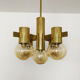 Swedish brass chandelier model 1892 by Hans Agne Jakobsson