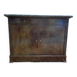 Louis Philippe period low sideboard in mahogany