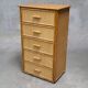Vintage rattan chest of drawers