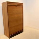 Dutch Library Office Storage Cabinet with Sliding Door