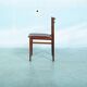 Vintage office chair in teak, 1960s in plywood.
