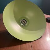 Pastel green metal pendant light