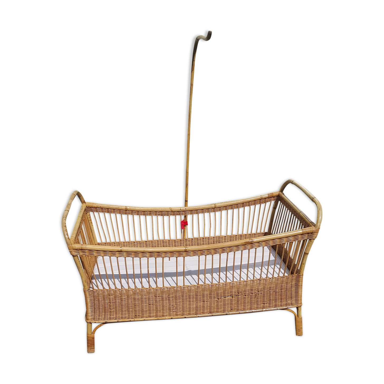 Lit enfant en osier