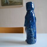 Anthropomorphic ceramic lamp base