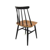 Set of 4 Scandinavian "Fanett" chairs, Ilmari Tapiovaara, Sweden, 1960