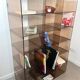 Rare Library 18 Smoke Acrylic Compartments - Michel Dimas