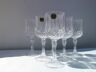 Lot de 6 verres à eau - Cristal d'Arques - modèle Longchamps
