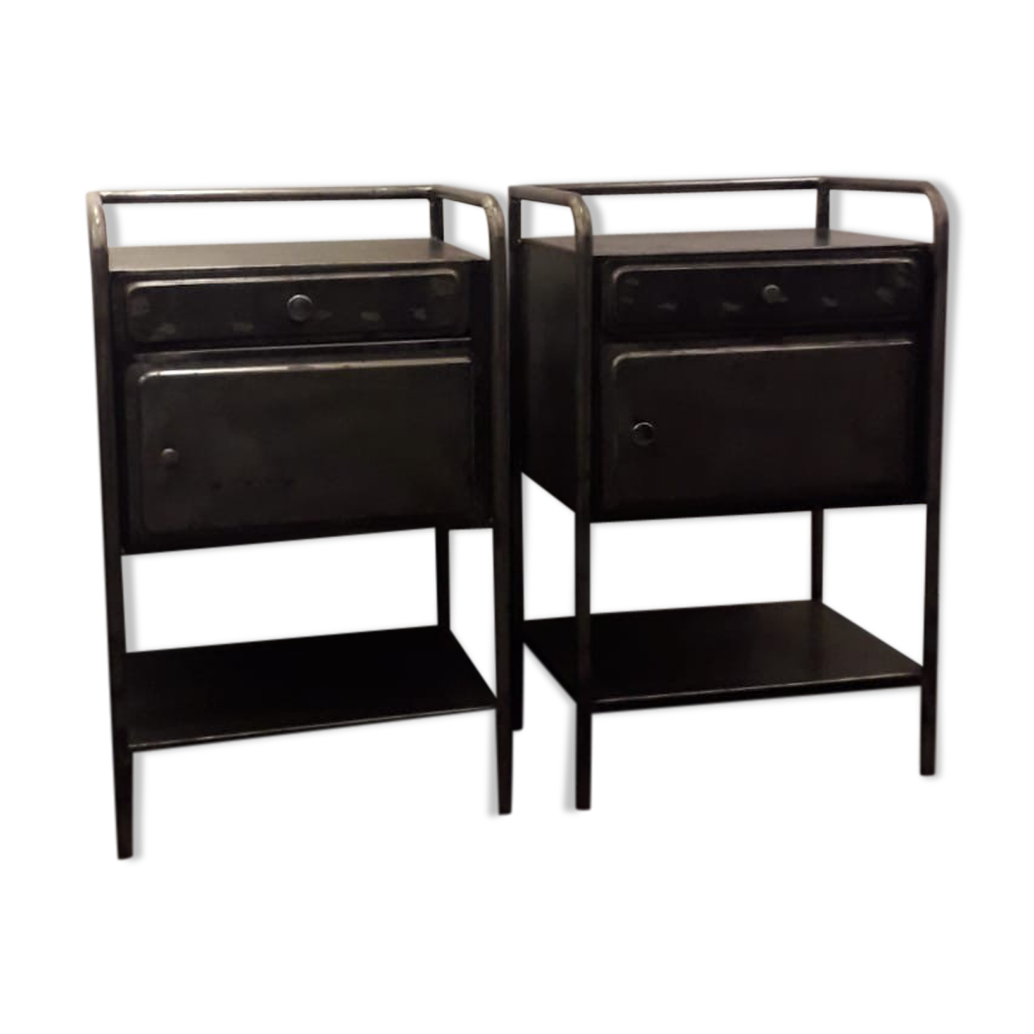 Vintage bedsides pair