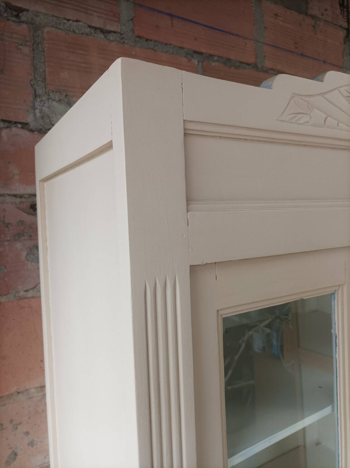 Armoire vitrée Art Déco d'époque