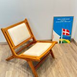 Scandinavian armchair in teak