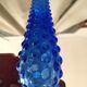 Superb cobalt blue bottle empoli genie made in italy