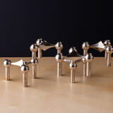 Stoff Nagel candle holders