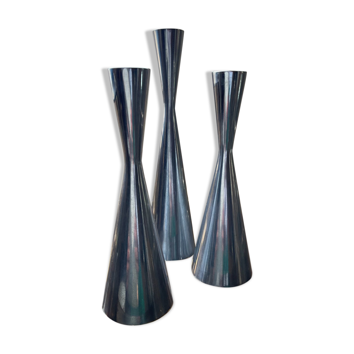Trio of Diabolo candle holders by Érika Pekkari for Ikea