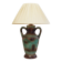 Ceramic lamp, Danish design, 1970s, production: Denmark