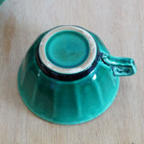 Set of 4 green cups 60s