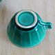 Ensemble de 4 tasses vertes années 60