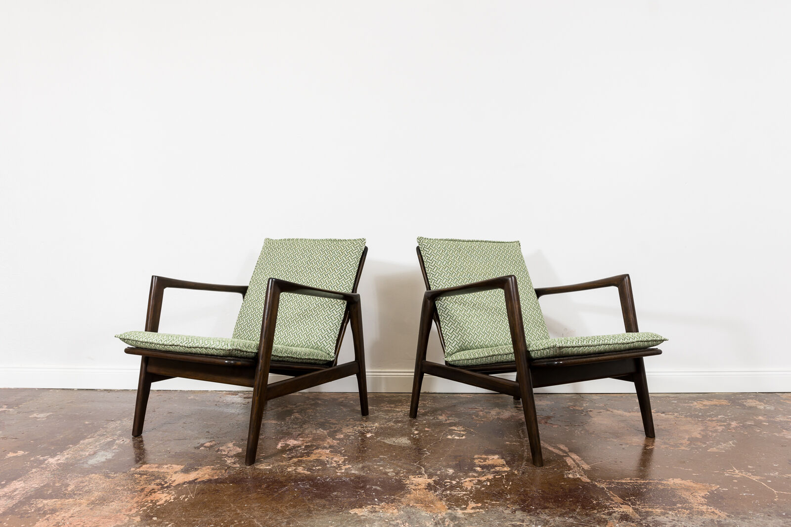 Pair of armchairs type 300 130, 1960's