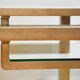 Jansen House coffee table by Guy Lefèvre steel glass 1970