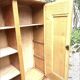 Armoire parisienne bois et rotin