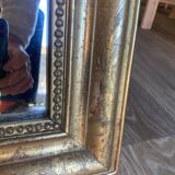 Louis Philippe gold mirror 109x78