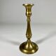 Candlestick in patinated gilded copper late nineteenth century