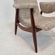 Midcentury Teak Wébé Armchair by Louis Van Teeffelen, 1960's