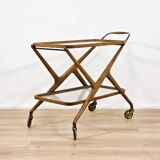 Design rolling dessert trolley Cesare Lacca – Made in Italy, 1950s