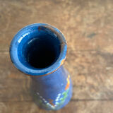Soliflore vase decorated with flowers